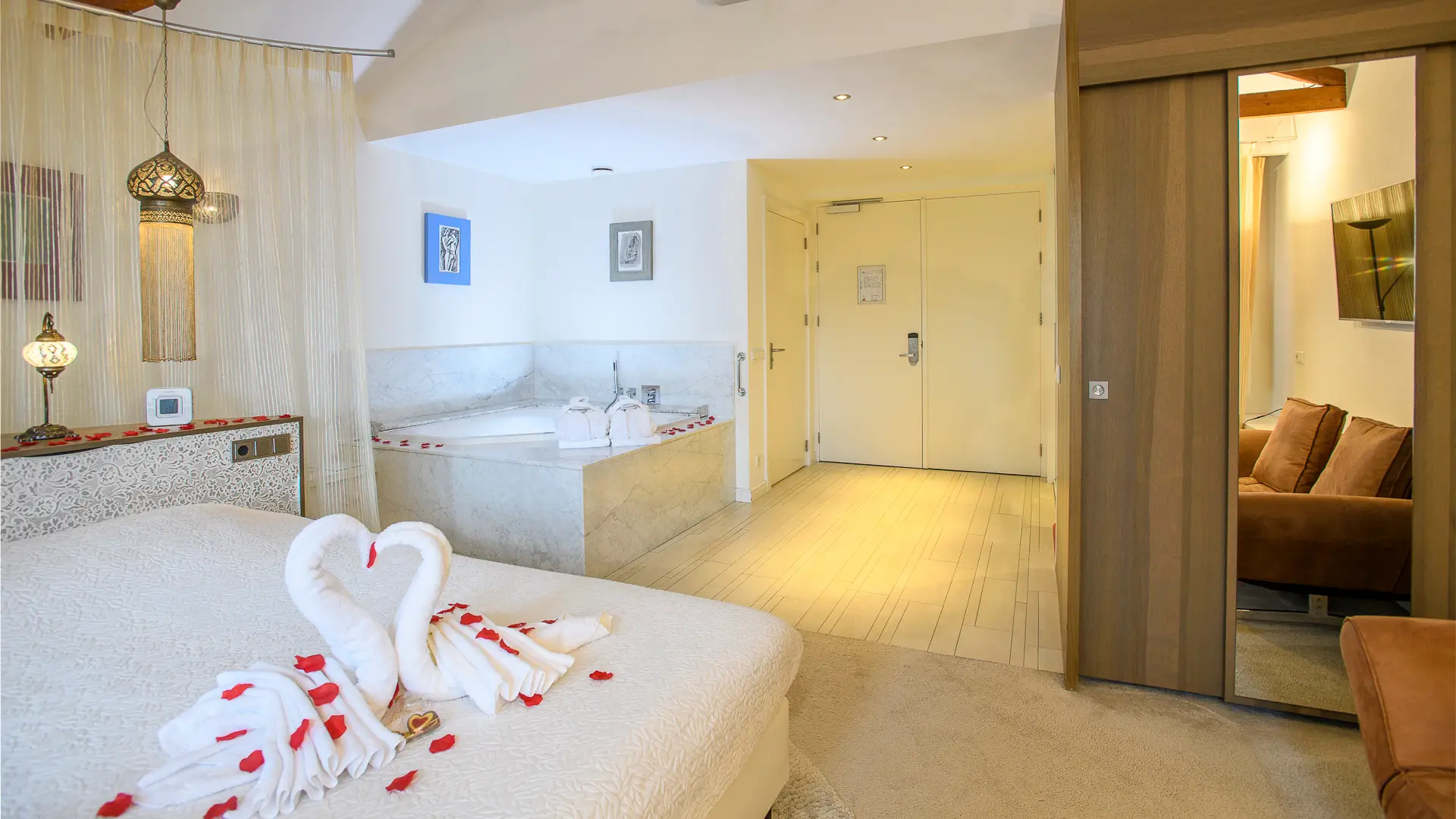 Juliana Suite, bruidssuite, romantisch verblijf
